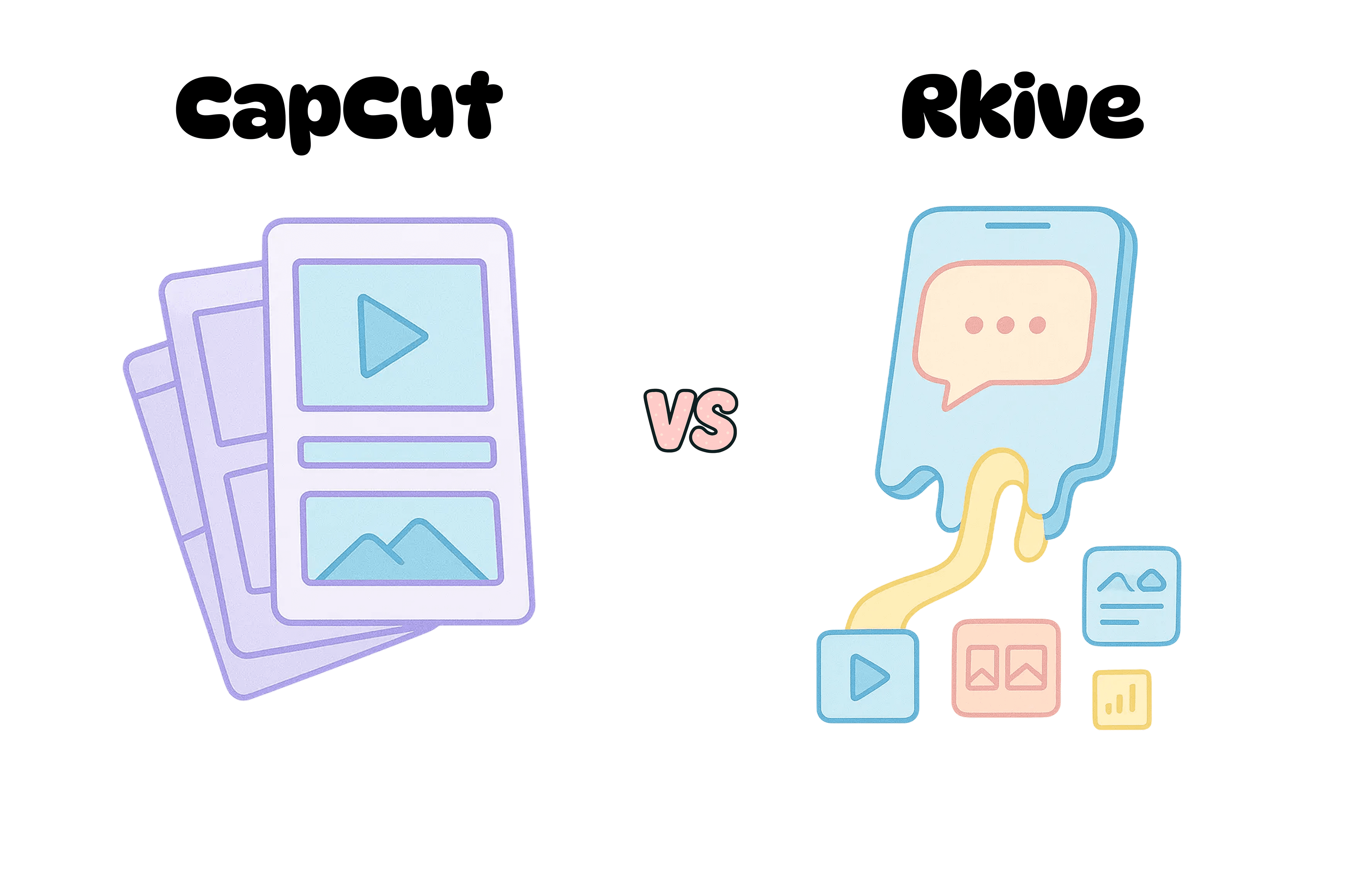 Cover image for the article: CapCut vs Rkive AI (2026): Templates vs Prompts