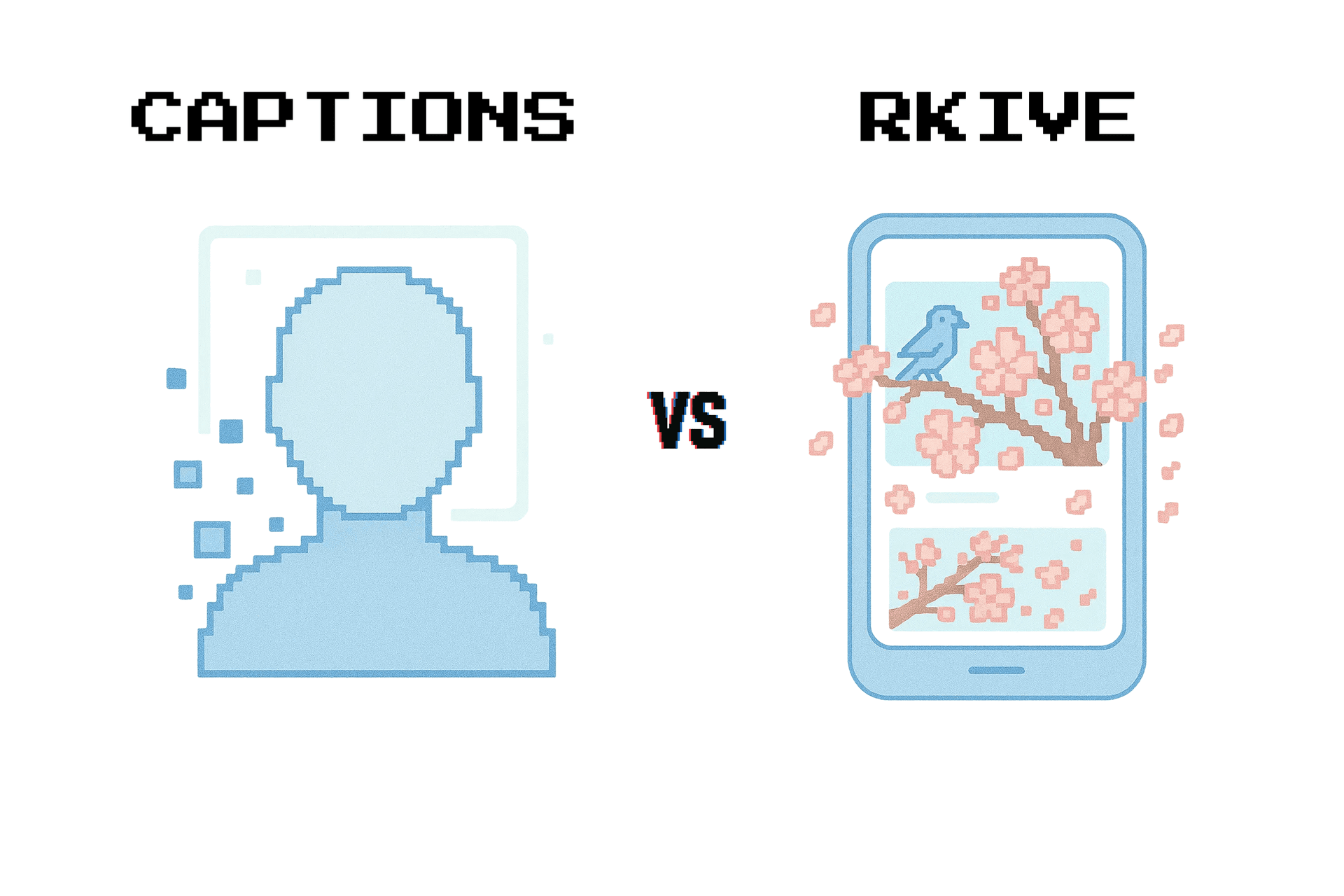 Cover image for the article: Captions vs Rkive AI (2026): AI Avatars vs Camera Roll